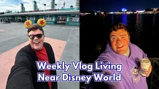 Weekly Vlog Living Near Disney World | Disney Park Days and Sea World