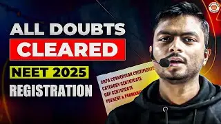 NEET 2025 REGISTRATION FORM ALL DOUBTS CLEARED | NEET फॉर्म में क्या क्या भरना है | BY SUDHNASHU SIR