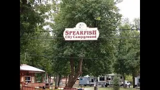 Spearfish City Campground REVIEW SD Boondocking RV Camping #Camping #camper #southdakota #DryCamp
