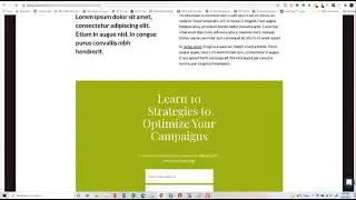 How to create an eBook landing page for free in ConvertKit