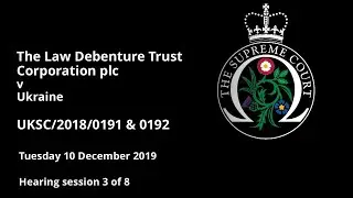 The Law Debenture Trust Corporation plc v Ukraine