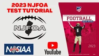 2023 NJFOA Test Taking Tutorial Video