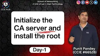 SD-Wan DAY-1 -Initialize the CA server and install the root | Identity certificate on the Controller
