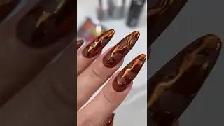 Стильный маникюр 🤎 #маникюр #тренды #ногти #naildesign #nailtutorial #nails #trend #beauty #like