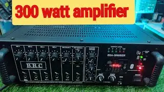 300 watt amplifier echo or bluetooth ki saath