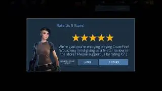 Playing cover fire