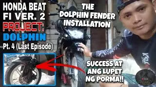 Honda Beat FI V2 Project Dolphin Part 4: Dolphin Fender Installation