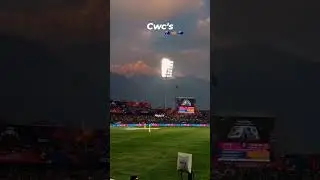 Himalayas  view from HPCA #indvssa #indvssadream11