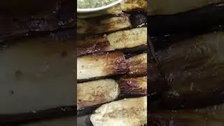 Eggplant omelette recipe Chef Eshi teaches #shorts #cooking #tutorial