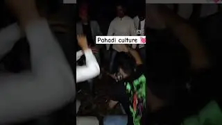 Pahadi culture 💓 #pahadi #himachal #mandi #kullu #marriage