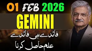 Gemini Weekly Horoscope  | 01 February  2026 |  Syed M Ajmal Rahim