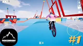 🚵&zwj;♂️ Descenders Mobile Gameplay &ndash; Extreme Downhill Racing! 🏔️🔥 | Hindi |