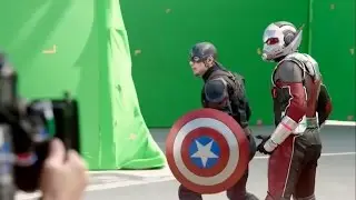 Nat&aacute;čen&iacute; filmu Captain America (Občansk&aacute; v&aacute;lka)