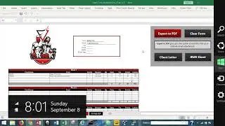 Project Showcase: Excel Nutrition Form