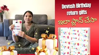 Canada 🇨🇦  Birthday  return gifts 🎁 planning & Packing || Birthday return gifts #returngifts #ideas 