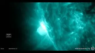 The first M flare in a week. Was from region on/just behind the SE larger event. - 6.4.23