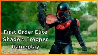 First Order Elite Shadow Trooper Gameplay Star Wars Battlefront 2