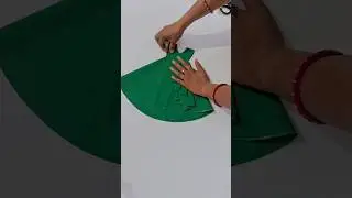 🎀 Easy angrakha baby frock cutting ||full cutting stitching tutorial for beginners || trending frock