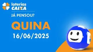Resultado da Quina - Concurso n&ordm; 6757 - 16/06/2025