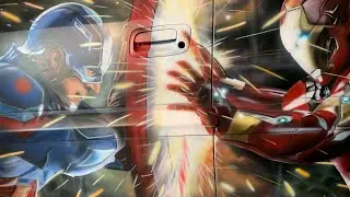How to paint a car creatively. Avengers Airbrusch custom painting car