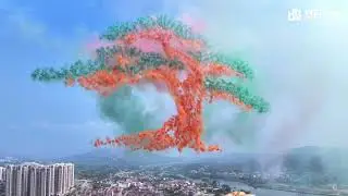 🔥 New World Record! 7,496 Fireworks Launched by Drones | High Great in Liuyang 2025