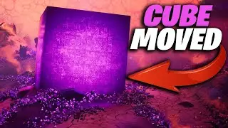 FORTNITE ( PLEASANT PARK ) CUBE STARTED MOVING LIVE IN GAME