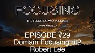 The Focusing Way Podcast -Ep 29 - Domain Focusing pt2 Robert Lee