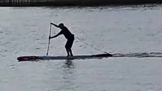 SUP 5.5 km Harbor Island Race, at Seychelle Training Camp, Wrightsville Beach NC April 26, 2025