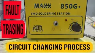 How to repair Maxx 850g+ Gas pressure machine | Circuit Changing tip