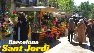 Sant Jordi 2021 - The Spirit of Saint George&rsquo;s Day in Barcelona Streets is Back!