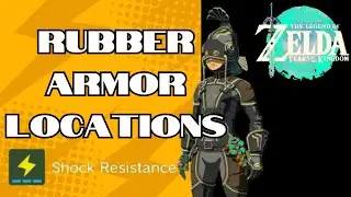 Zelda Tears of the Kingdom Rubber Armor | Shock Resistance