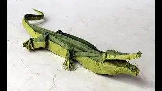 Origami - crocodile