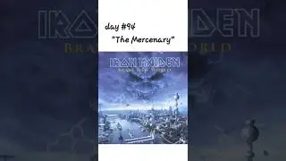 Day #94 🎸 | Playing ALL IRON MAIDEN songs (The Mercenary)
