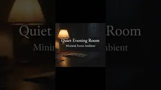Quiet Evening Room 🌙 | Minimal Focus Ambient #backgroundmusic #music #epicsoundtrack