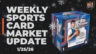 A Blizzard Can't Stop The Weekly Sports Card Market Update.