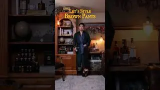 How to Style Brown Pants 3Ways for fall Date Night #falloutfits #menswear #datenightoutfits