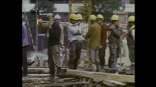 BAU DES OLYMPIA STADION M&Uuml;NCHEN 1972