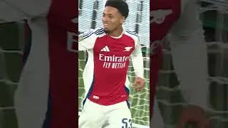 ETHAN NWANERI'S FIRST SENIOR GOAL FOR THE ARSENAL ❤️