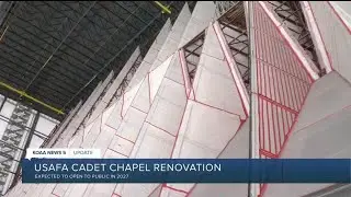 U.S. Air Force Academy provides update on progress of Cadet Chapel