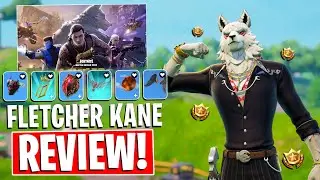 FLETCHER KANE Carried! Battle Pass Review | Gameplay + Combos!