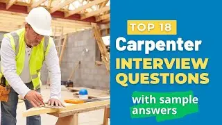 Carpenter Interview Questions and Answers for 2026