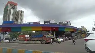 Katai Airoli Link at Mumbra Bypass to Metro line 5 Thane Mumbai Maharashtra