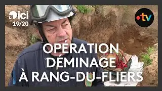 Sécurité : opération de déminage réussie à Rang-du-Fliers