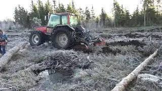 Amata, Latvia. Forest trencher UOT-2000. Paldies Kaspar!