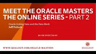 MTOM2020: Jeff Pollock - Oracle GoldenGate and the Data Mesh