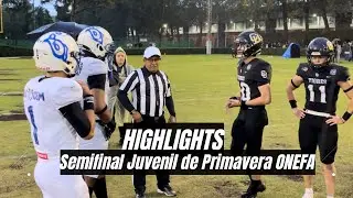 HIGHLIGHTS | Borregos CEM vs Tigres CU | Semifinal Juvenil de Primavera ONEFA | 2023