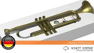 Shadow Contours (Packaging) - Pictures by PC CAD CAM Software