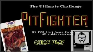 Pit Fighter Master System Quick Play | Nostalgia Nerd