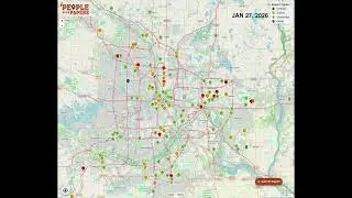 The last 10 days of ICE activity in Minneapolis - St. Paul (January 21, 2026 to January 30, 2026.)