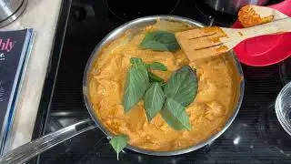 Panang Gai, Chicken Panang Curry, made with Lucky Fish Sauce.